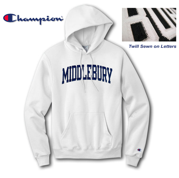 Champion Twill Middlebury Hood (white)