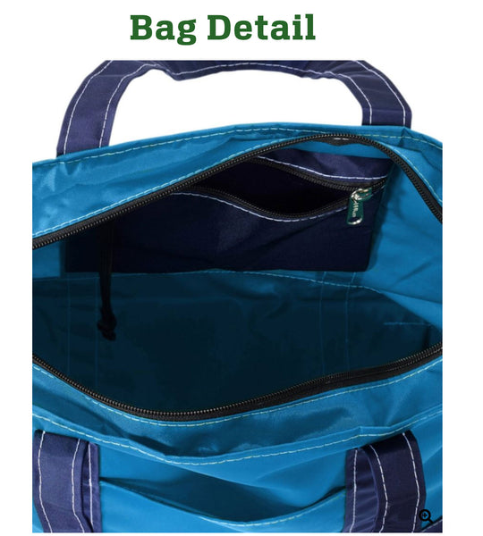 Everyday Lightweight Tote Bag (Nautical Blue)
