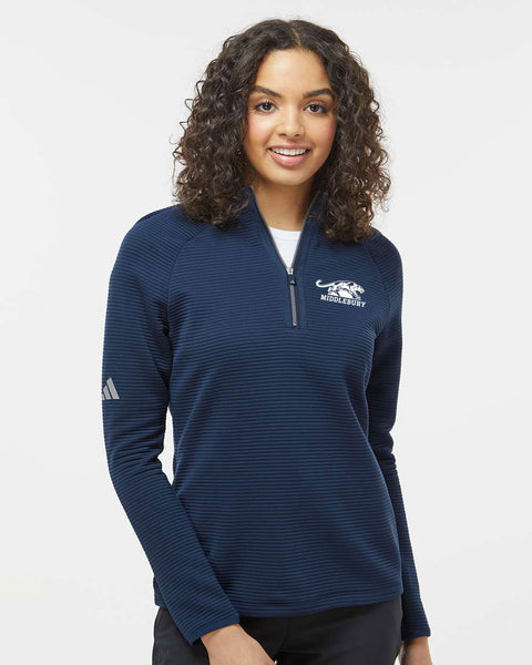 ADIDAS Women's Spacer 1/4 Zip (navy)