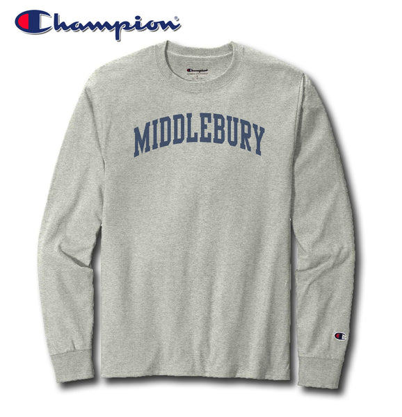 Middlebury Jersey Long Sleeve Tee (oxford grey)