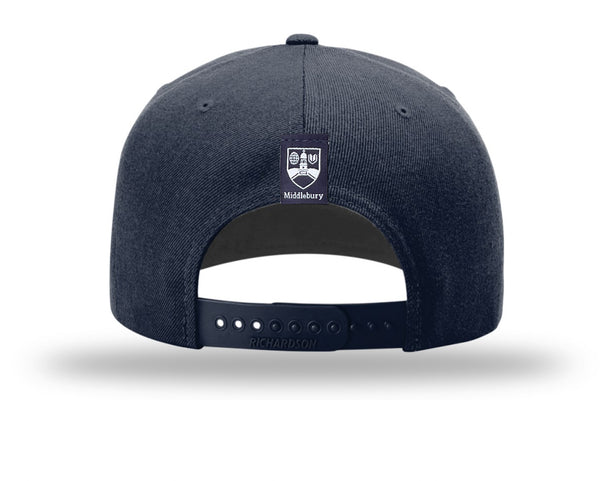 MIDD Flatbill Snapback Hat (Navy)