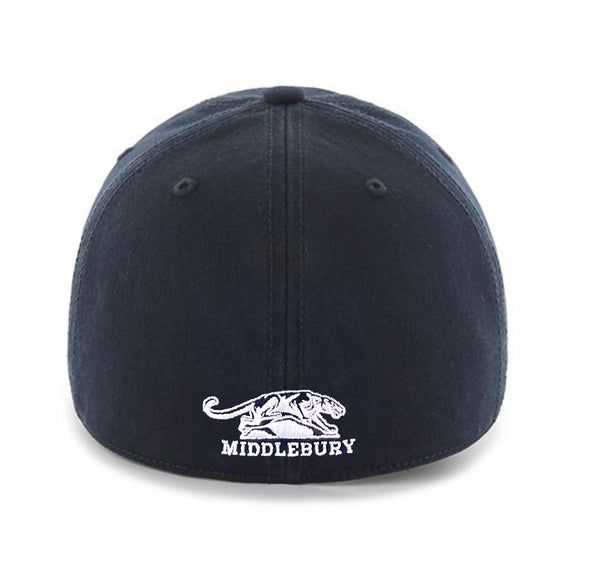 Middlebury Panther "M" FRANCHISE fitted Hat (navy)