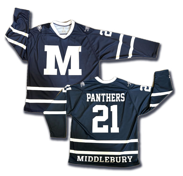 Middlebury Panther "FAN" Hockey Jersey (Youth)