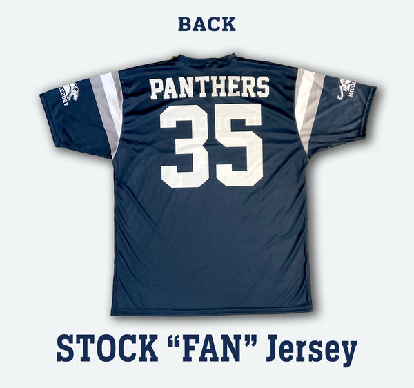 Middlebury Panther FAN Jersey - Youth/Adult (Football/Lacrosse)