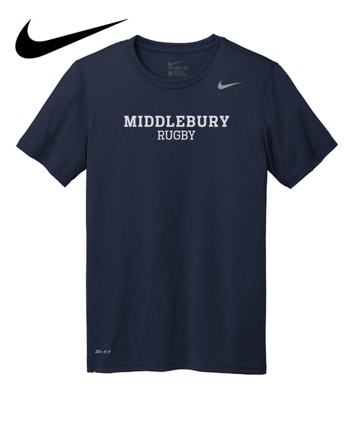 Nike Middlebury Rugby T-Shirt (Navy)