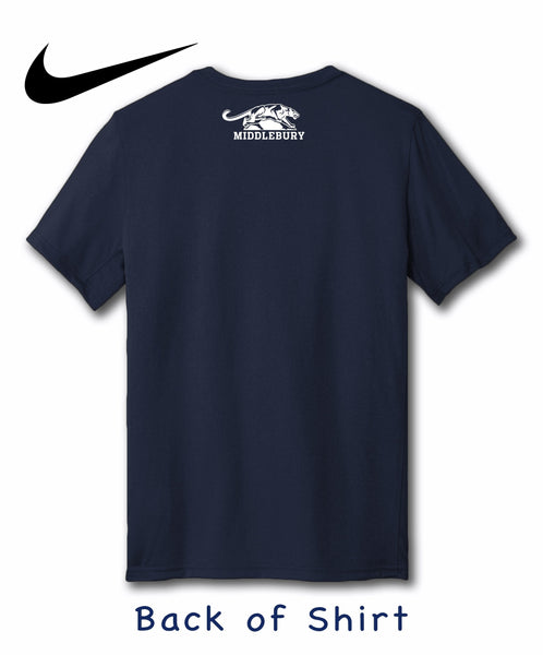 Nike Middlebury Skiing T-Shirt (Navy)