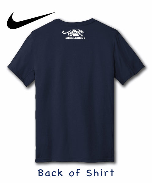 Nike Middlebury Volleyball T-Shirt (Navy)