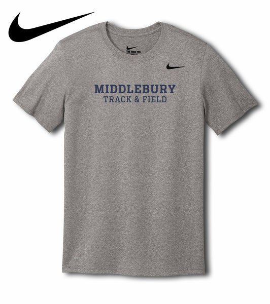 Nike Middlebury Track & Field T-Shirt (Grey)