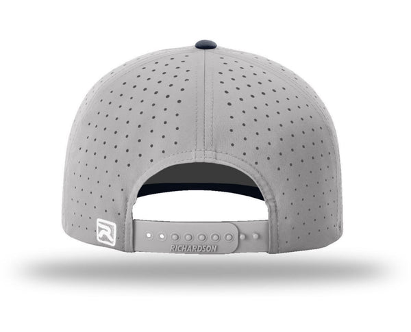 Middlebury "Old M" Performance Cap (Grey/Navy-R632)