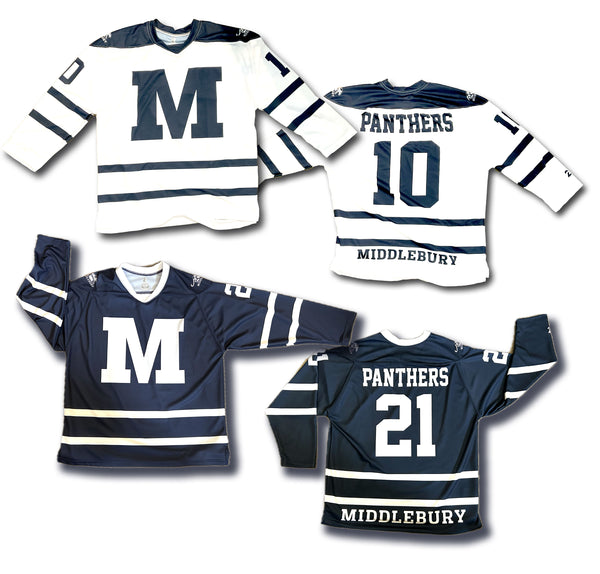 Middlebury Panther "FAN" Hockey Jersey (Youth)