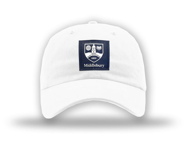 Middlebury Shield Hat (R55-White)