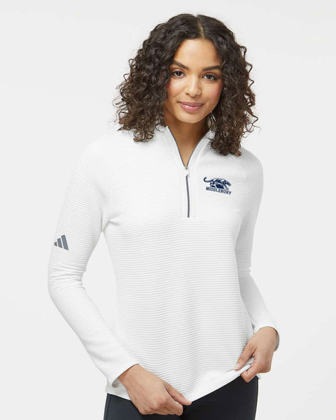 ADIDAS Women's Spacer 1/4 Zip (white)