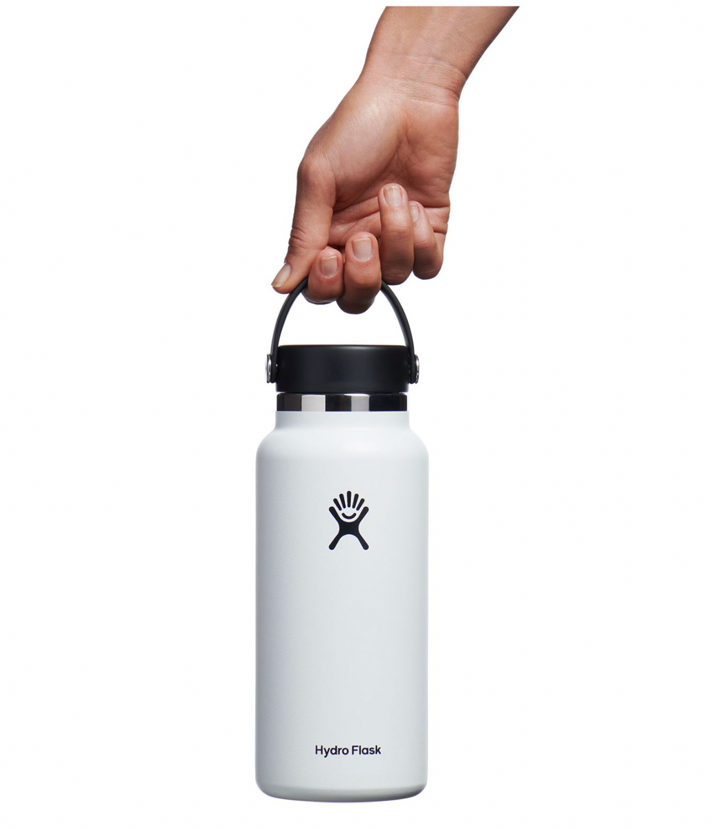 32 oz Wide Mouth (White) – The Middlebury Shop