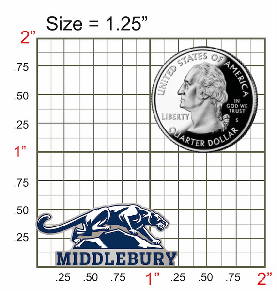 Middlebury Panther Lapel Pin