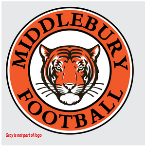 Middlebury Tiger Football Decal