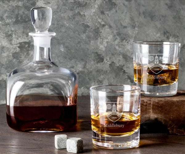 Ascutney Double Old-Fashioned - Middlebury Shield