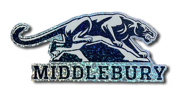 Panther on the Rock Decal - Holographic