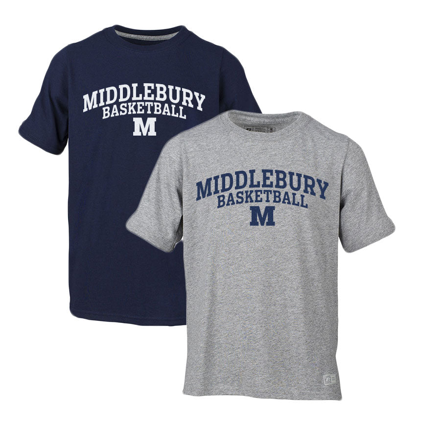 Russell Athletic Middlebury Basketball T-Shirt Oxford Grey / 3XL