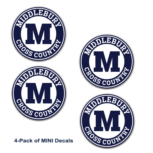 Middlebury Cross Country Decals