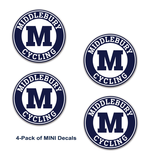Middlebury Cycling Decals