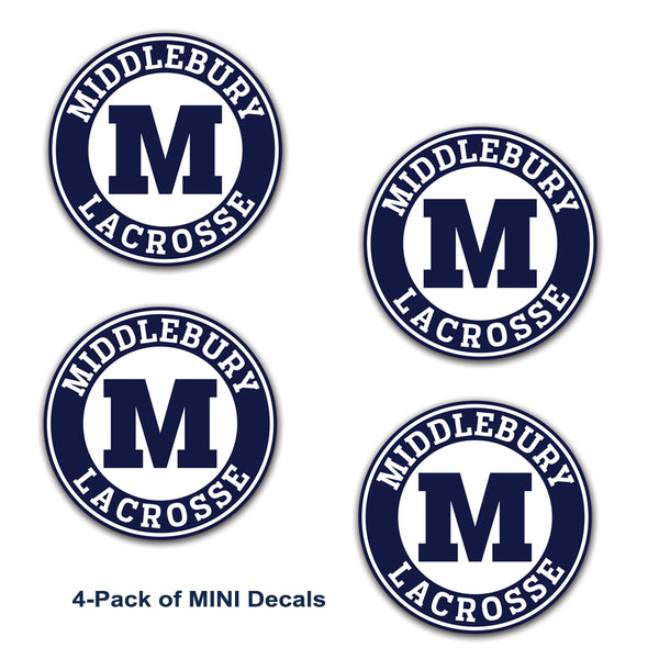 Middlebury Lacrosse Decals
