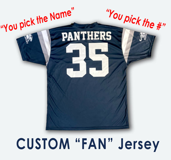Full Custom Middlebury FAN Jerseys (Football/Lacrosse)