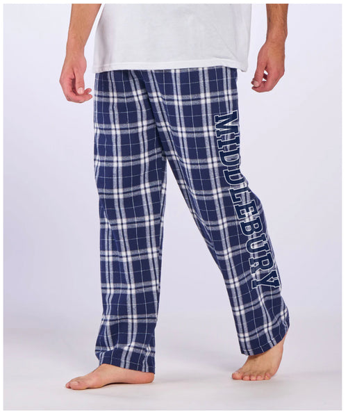 Men's Middlebury Flannel Pant (Navy/Silver)