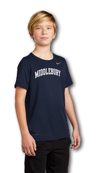 Nike Youth Legend Middlebury Tee (navy)