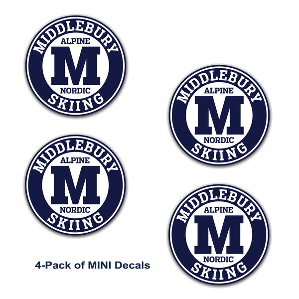 Middlebury Skiing Decals
