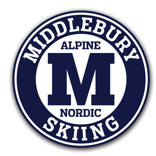 Middlebury Skiing Decals