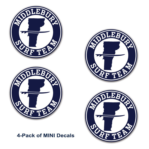 Middlebury Surf Team Decals