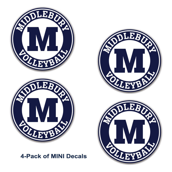 Middlebury Volleyball Decals