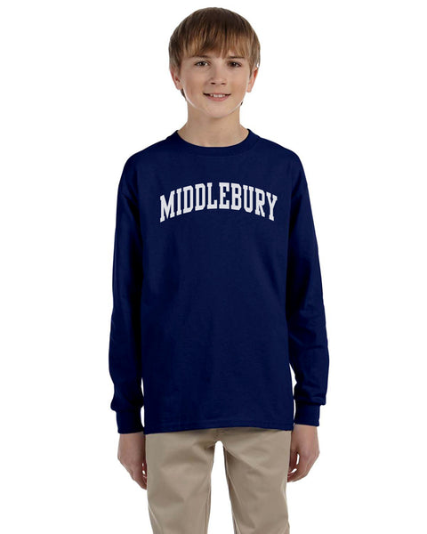 Middlebury Youth Long Sleeved T-Shirt
