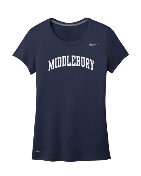 Women's Nike Dri-Fit Middlebury T-Shirt (navy)