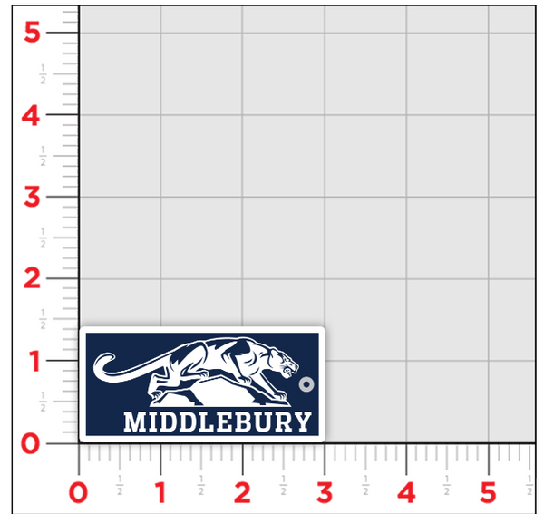 The Middlebury Panther Keychain