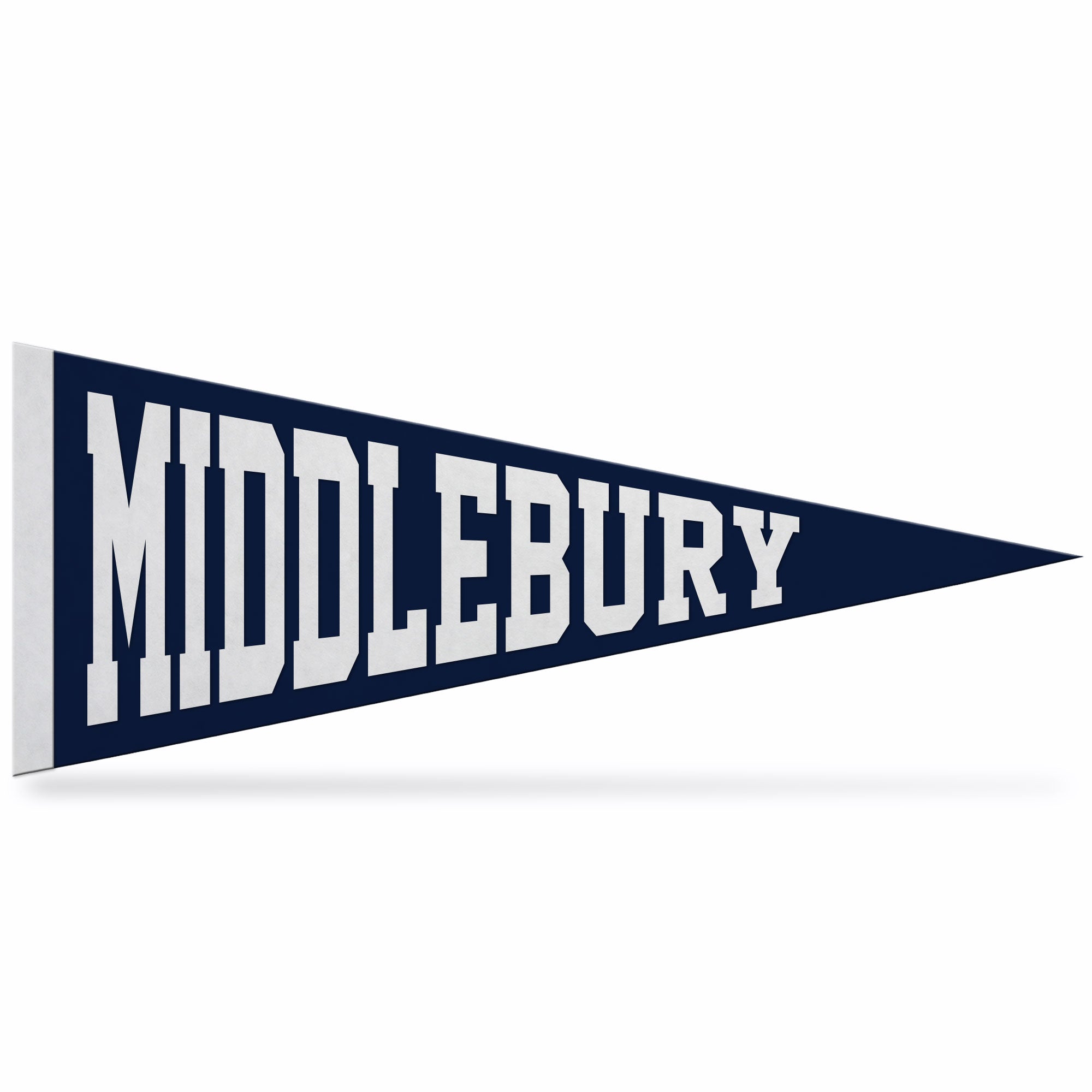 Middlebury Felt Embroidered Pennant