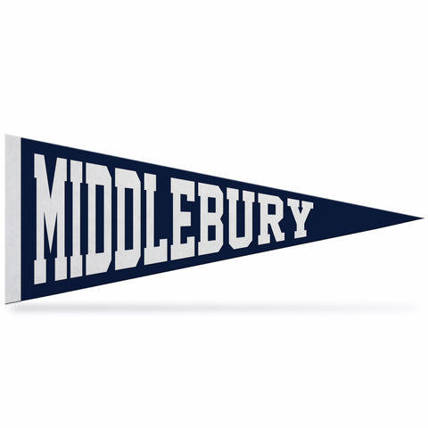 Middlebury Felt Embroidered Pennant