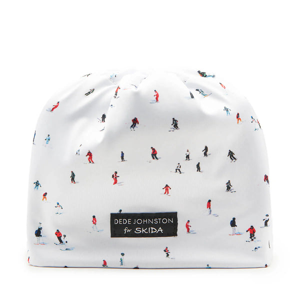 Alpine Fleece-Lined Hat - Crowded Slopes/Dede