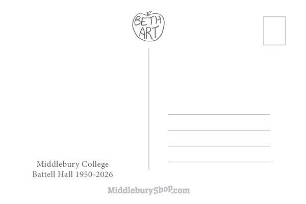 Middlebury College Battell Hall: Post Card
