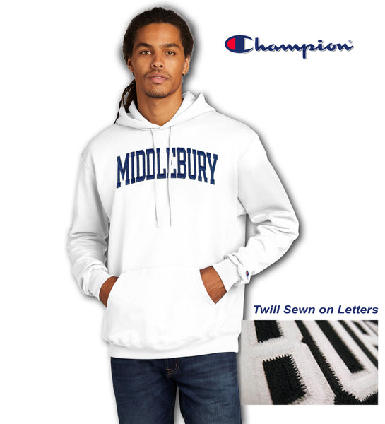 Champion Twill Middlebury Hood (white)