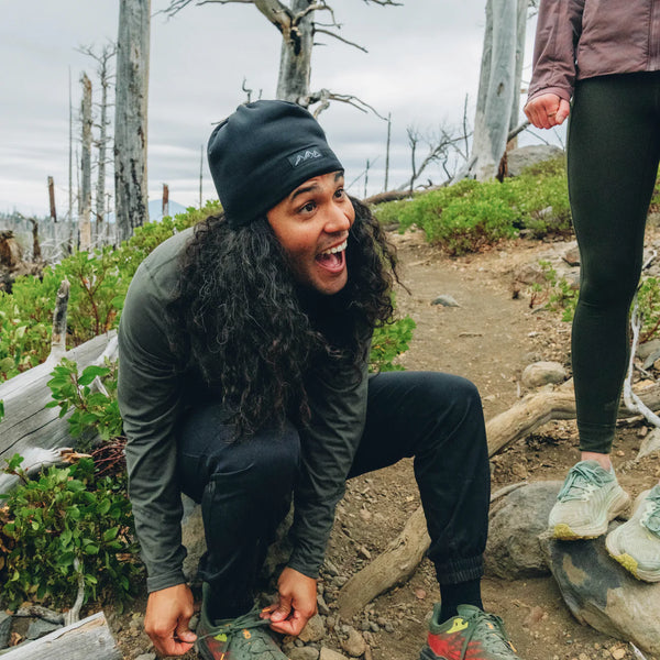 Alpine Fleece-Lined Hat - Stealth