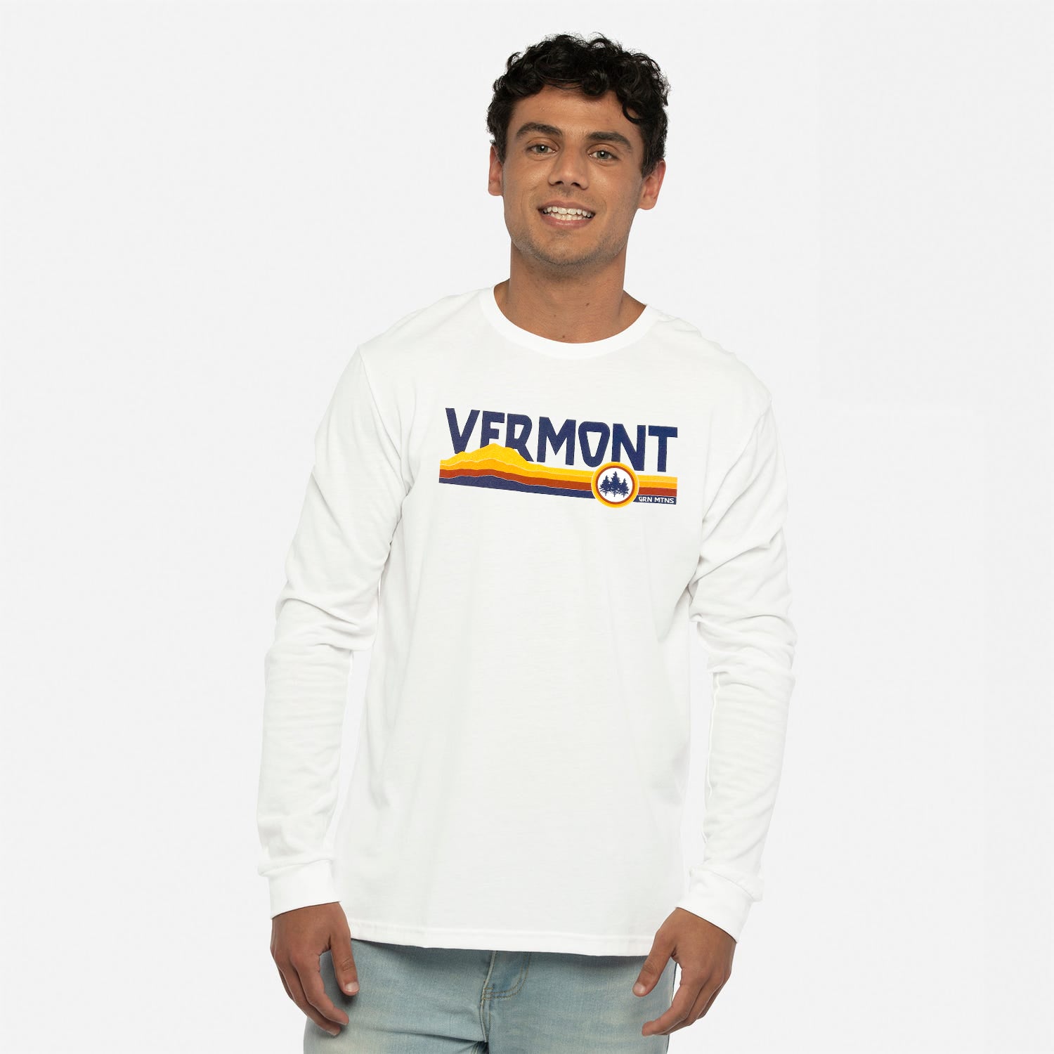 Vermont Ridge Stripe Long Sleeved T-Shirt