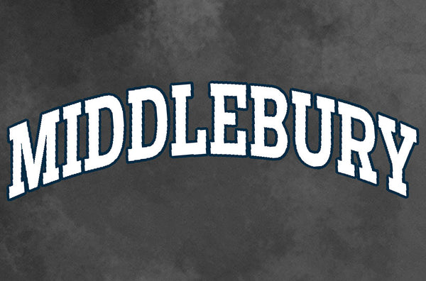 MIDDLEBURY arched Decal