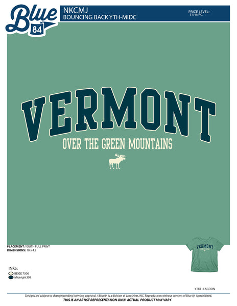 Kids Vermont Vintage Tri-Blend T-Shirt (Heather)