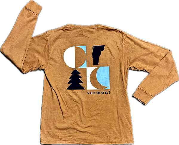 Vermont Consideration Long Sleeve Tee (Russet)