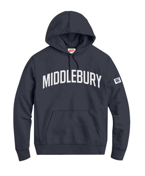 Middlebury "Hampton Style" Hoodie in Navy