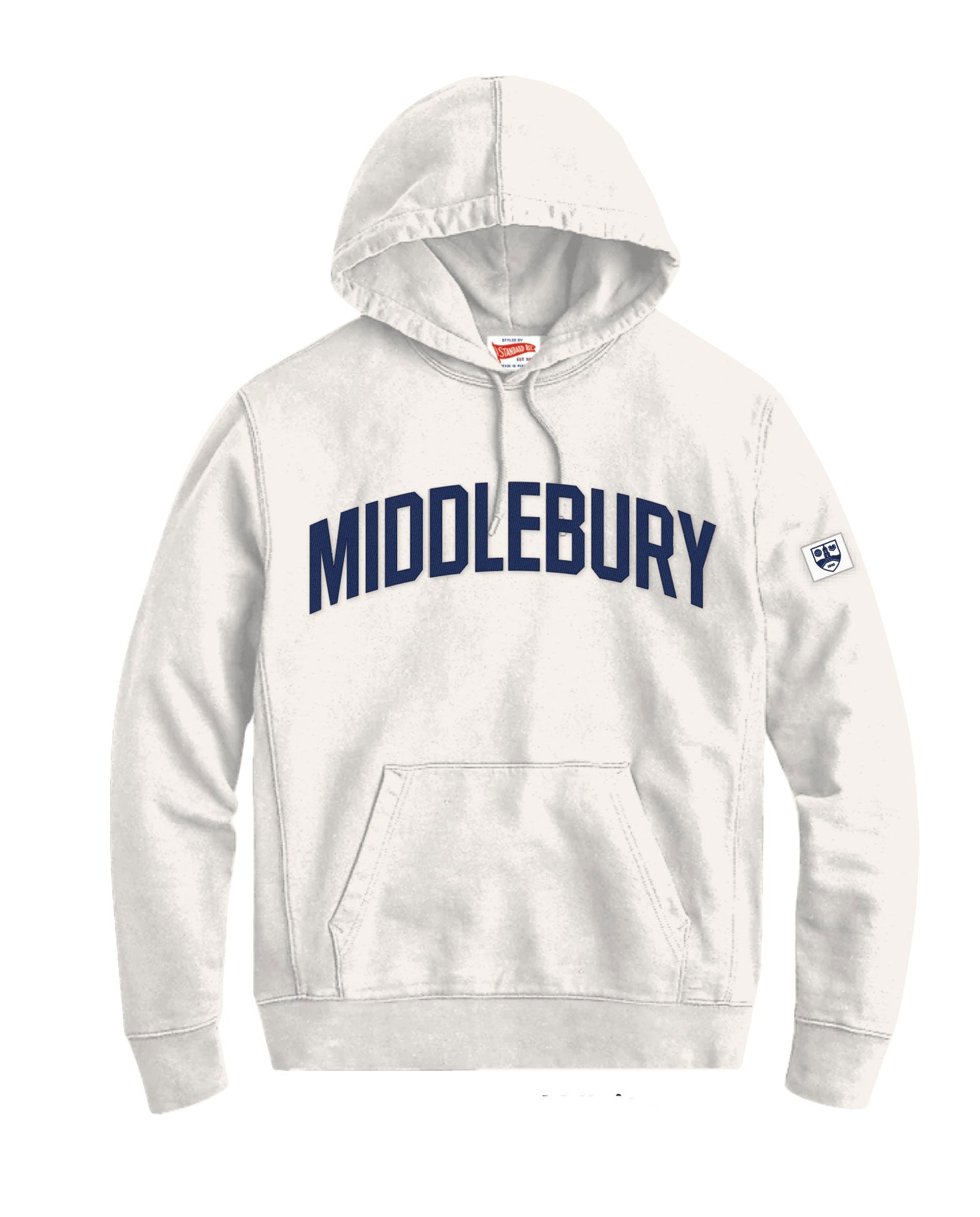 Middlebury "Hampton Style" Hoodie in White