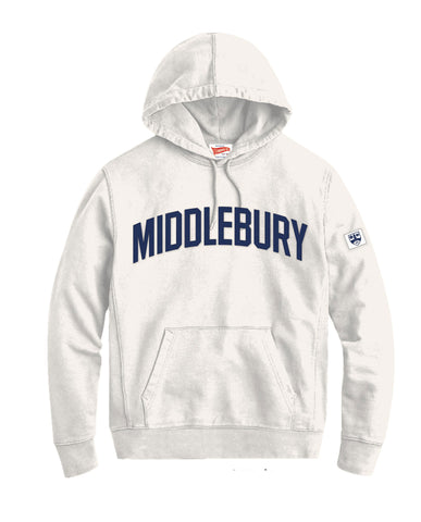 Middlebury "Hampton Style" Hoodie in White