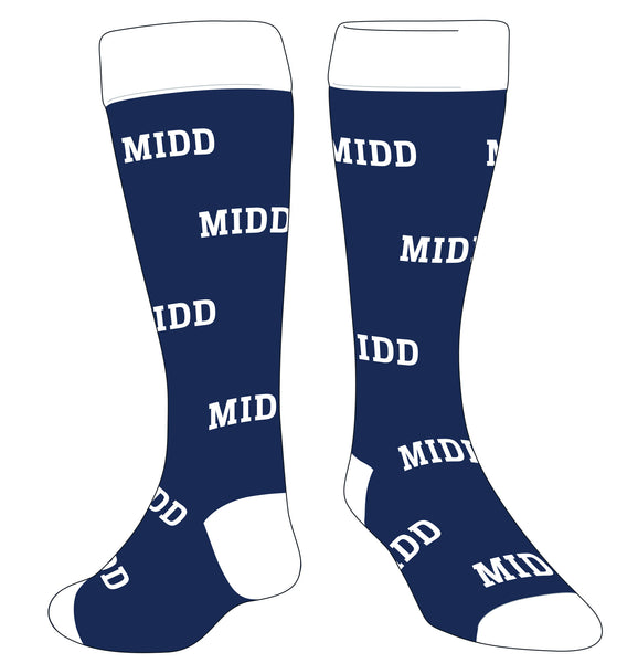 Middlebury "MIDD" Socks