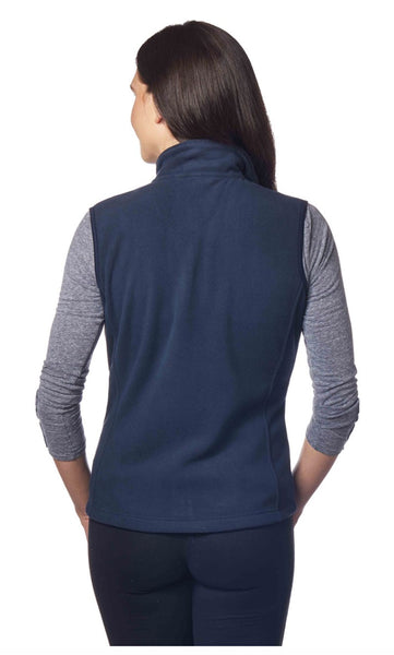Middelbury Womens Helena Microfleece Vest (Navy)